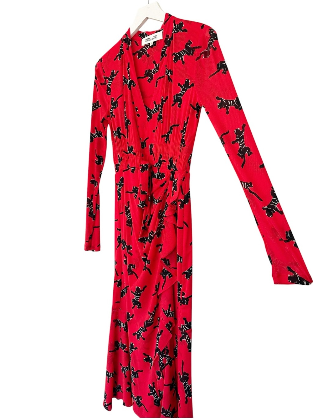 Diane von Furstenberg • Climbing Panther Abra Midi Dress - Picture 7 of 10